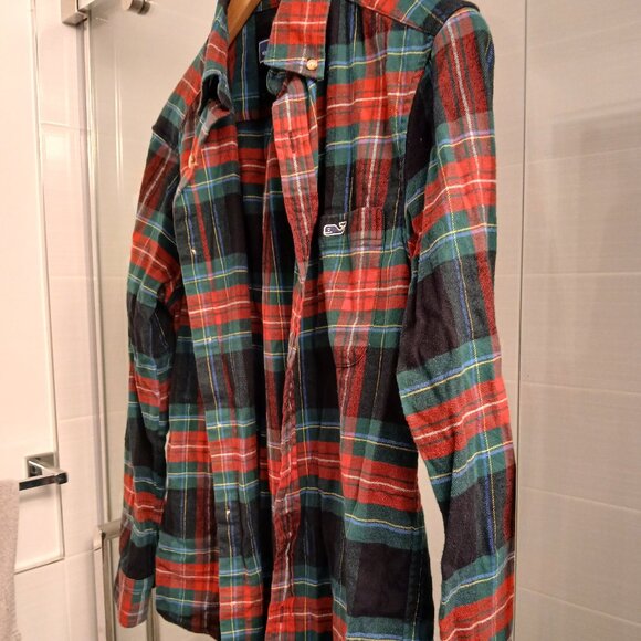 Vineyard Vines Plaid Flannel Shirt - Picture 6 of 7